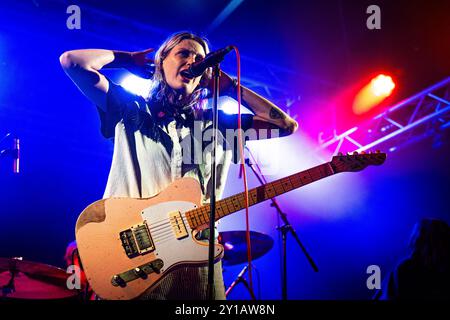 Italie 9 mai 2022 Dead Sara - avec Emily Armstrong prochaine chanteuse de Linkin Park - live au Circolo Magnolia Milan © Andrea Ripamonti / Alamy Banque D'Images