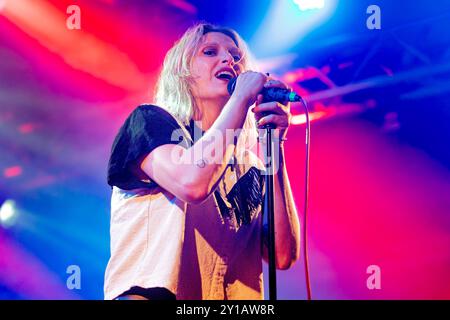 Italie 9 mai 2022 Dead Sara - avec Emily Armstrong prochaine chanteuse de Linkin Park - live au Circolo Magnolia Milan © Andrea Ripamonti / Alamy Banque D'Images