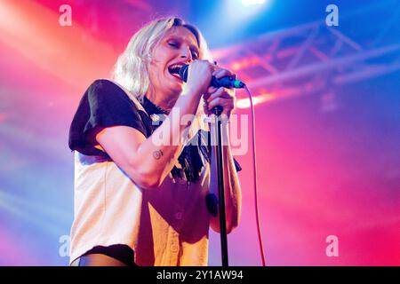 Italie 9 mai 2022 Dead Sara - avec Emily Armstrong prochaine chanteuse de Linkin Park - live au Circolo Magnolia Milan © Andrea Ripamonti / Alamy Banque D'Images