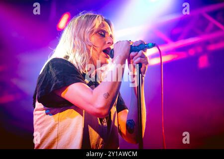 Italie 9 mai 2022 Dead Sara - avec Emily Armstrong prochaine chanteuse de Linkin Park - live au Circolo Magnolia Milan © Andrea Ripamonti / Alamy Banque D'Images