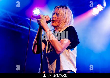 Italie 9 mai 2022 Dead Sara - avec Emily Armstrong prochaine chanteuse de Linkin Park - live au Circolo Magnolia Milan © Andrea Ripamonti / Alamy Banque D'Images