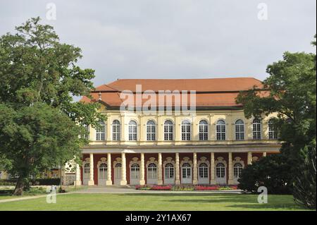 Salon de jardin du palais et orangerie à Merseburg Banque D'Images