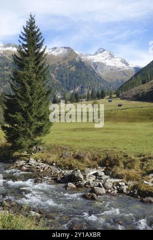 Mallnitztal en Autriche Banque D'Images