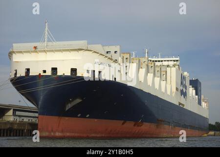 Navire-conteneur Mer Atlantique (ACL) Banque D'Images