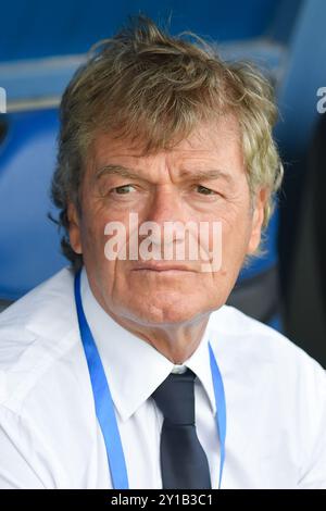 Latina, Latium. 05th Sep, 2024. Giancarlo Antognoni lors du Championnat d'Europe de qualification des moins de 21 ans match Italie contre Saint-Marin au Domenico Francioni Stadium, Latina (Italie), 05 septembre 2024 crédit : massimo insabato/Alamy Live News Banque D'Images