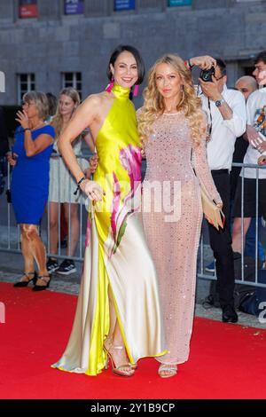 Hommage à Bambi 2024 Natalia Yegorova Natalia Klitschko und Jenny Elvers beim hommage à Bambi 2024 im JW Marriott Hotel Berlin AM 05.09.2024 à Berlin. *** Hommage à Bambi 2024 Natalia Yegorova Natalia Klitschko et Jenny Elvers à l'hommage à Bambi 2024 au JW Marriott Hotel Berlin le 05 09 2024 à Berlin Copyright : xEventpressxKochanx Banque D'Images