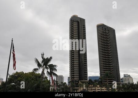 San Diego/californie/ 28 septembre 2019/ Downtown in san Diego in Californina ,Etats-Unis d'Amérique.photo..Francis Dean / Dean Picturesnot pour usage commercial. Banque D'Images