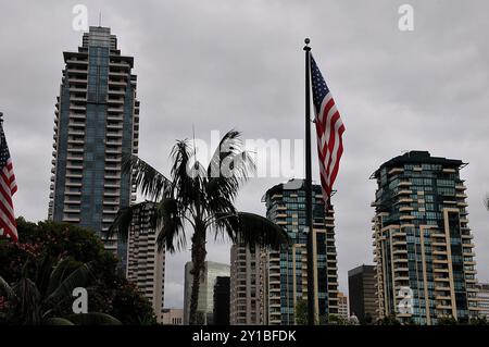 San Diego/californie/ 28 septembre 2019/ Downtown in san Diego in Californina ,Etats-Unis d'Amérique.photo..Francis Dean / Dean Picturesnot pour usage commercial. Banque D'Images