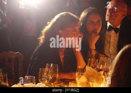 Cipriani Belmond, Giudecca 10, 30133 Venise, Italie. 5 septembre 2024. Susan Sarandon, mégastar International A-List Motion Picture, est en tête d’affiche du « Better World Forum » 2024 au Cipriani Belmond à Venise. Crédit : ©Julia Mineeva/EGBN TV News/Alamy Live News Banque D'Images