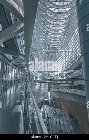 Forum international de Tokyo architecture moderne en verre et en acier Banque D'Images
