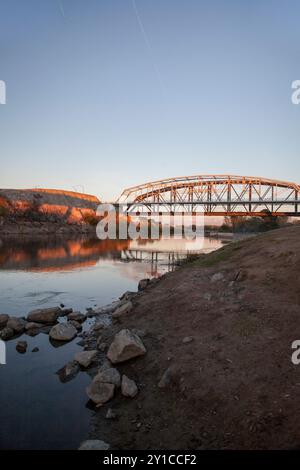 Ocean to Ocean Highway Bridge Yuma, AZ Banque D'Images