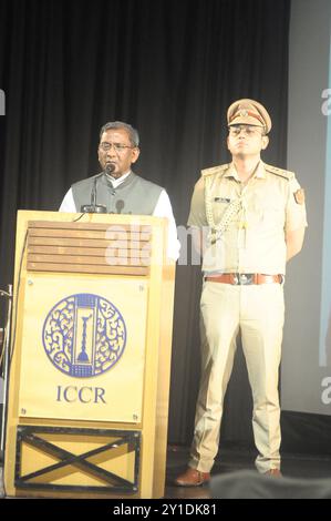 Kolkata, Inde. 25 juin 2024. Inauguration du programme par l'honorable Gouverneur Mr. Lakshman Acharya à l'ICCR Kolkata. (Photo par Anubrata Mondal/Pacific Press) crédit : Pacific Press Media production Corp./Alamy Live News Banque D'Images