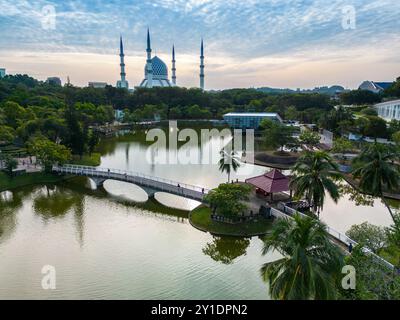 Shah Alam centre-ville situé à Selangor l'un de l'état de Malaisie Banque D'Images