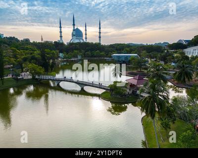 Shah Alam centre-ville situé à Selangor l'un de l'état de Malaisie Banque D'Images