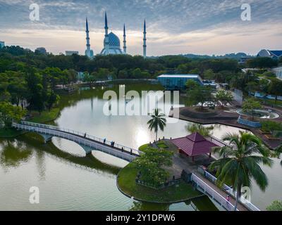 Shah Alam centre-ville situé à Selangor l'un de l'état de Malaisie Banque D'Images