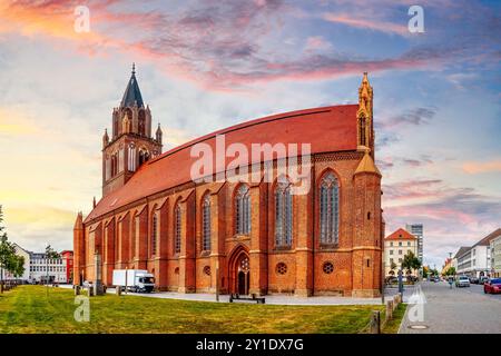 Vieille ville de Neubrandenburg, Allemagne Banque D'Images
