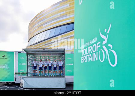 Lloyds Tour of Britain Stage 4 Derby à Newark-on-Trent crédit : Peter Goding/Alamy Live News Banque D'Images