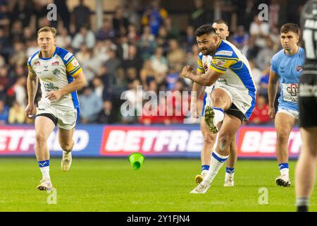 Rhyse Martin ( 12 ) de Leeds Rhinos convertit Banque D'Images