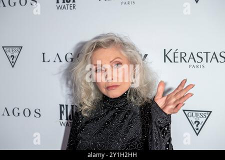 New York, États-Unis. 06 septembre 2024. Deborah Harry assiste à la 11e cérémonie annuelle des Fashion Media Awards du Daily Front Row à la Rainbow Room. (Photo de Ron Adar/SOPA images/SIPA USA) crédit : SIPA USA/Alamy Live News Banque D'Images