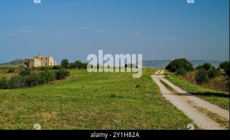 Abbaye de Sant'Antonio Abate, Matera, Basilicate, Italie Banque D'Images