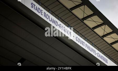 Paris, France. 07 septembre 2024. Paris, le 7 septembre 2024, épreuve paralympique de tennis en fauteuil roulant. est en action. ( Credit : Frank Molter/Alamy Live News Banque D'Images