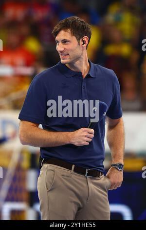 Uwe Gensheimer Rhein-Neckar Loewen vs THW Kiel, Handball, 1. Bundesliga, 05.09.2024 Foto : Rene Weiss/Eibner Banque D'Images