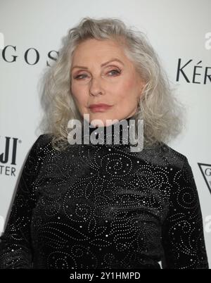 6 septembre 2024, New York, New York, États-Unis : la chanteuse DEBBIE HARRY vue au Daily Front Rowâ€™s 11e Annual Fashion Awards qui se tient à la Rainbow Room du Rockefeller Center. (Crédit image : © Nancy Kaszerman/ZUMA Press Wire) USAGE ÉDITORIAL SEULEMENT! Non destiné à UN USAGE commercial ! Banque D'Images