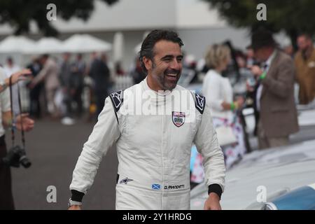 Goodwood, West Sussex, Royaume-Uni. 7 septembre 2024. Dario Franchitti Indy 500 vainqueur au Goodwood Revival à Goodwood, West Sussex, Royaume-Uni. © Malcolm Greig/Alamy Live News Banque D'Images