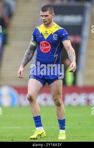 Warrington, Royaume-Uni. 07 septembre 2024. John Bateman de Warrington Wolves lors du match Betfred Super League Round 25 Warrington Wolves vs St Helens au stade Halliwell Jones, Warrington, Royaume-Uni, le 7 septembre 2024 (photo par Gareth Evans/News images) à Warrington, Royaume-Uni, le 7 septembre 2024. (Photo de Gareth Evans/News images/SIPA USA) crédit : SIPA USA/Alamy Live News Banque D'Images
