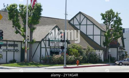 Burbank, Californie, États-Unis 6 septembre 2024 Smoke House Restaurant dont les habitués comprenaient Judy Garland, Humphrey Bogart, James Dean, Cary Grant, Robert Redford, Bob Hope, Bing Crosby, Jack Parr, William Frawley et d'autres le 6 septembre 2024 à Burbank, Californie, États-Unis. Photo de Barry King/Alamy Stock photo Banque D'Images