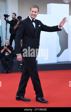 Alexander Skarsgard présent au tapis rouge de clôture du 81e Festival international du film de Venise, à Venise, Italie, le 7 septembre 2024. Photo Aurore MARECHAL/ABACAPRESS. COM Banque D'Images