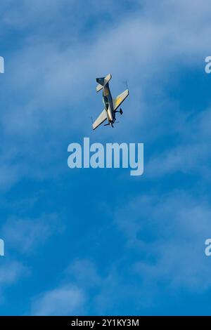 Portrush, Royaume-Uni. 07 septembre 2024. 07/09/2024 Portrush Portrush Airshow 2024 le Hawker Hurricane est un avion de chasse monoplace britannique des années 1930-40, conçu et principalement construit par Hawker Aircraft Ltd Crédit : Bonzo/Alamy Live News Banque D'Images