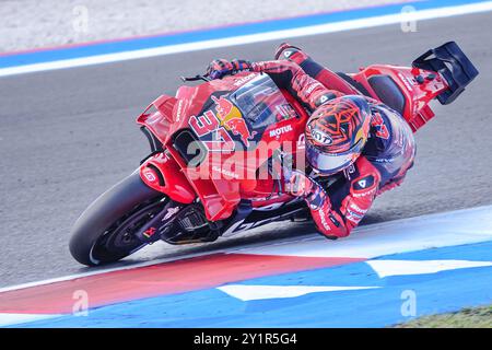 37 Augusto Fernandez (Spa-GASGAS Factory Racing) Gran Premio Red Bull di San Marino e della Riviera di Rimini 2024 MotoGP sur le circuit mondial de Misano Banque D'Images