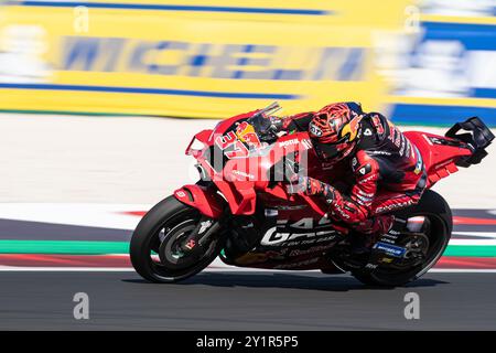 37 Augusto Fernandez (Spa-GASGAS Factory Racing) Gran Premio Red Bull di San Marino e della Riviera di Rimini 2024 MotoGP sur le circuit mondial de Misano Banque D'Images