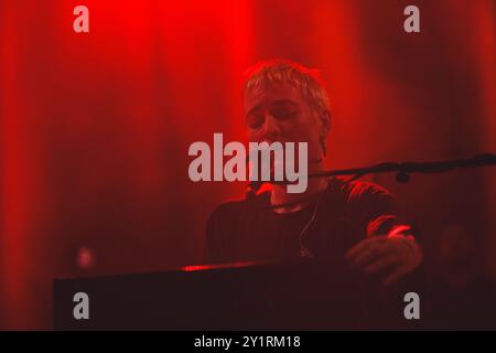 Copenhague, Danemark. 07 septembre 2024. Le groupe de musique folklorique irlandais Lankum donne un concert live à VEGA à Copenhague. Crédit : Gonzales photo/Alamy Live News Banque D'Images