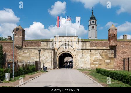 Porte intérieure Stambol, partie de la forteresse de Belgrade à l'intérieur du parc Kalemegdan. Avril 2024. Banque D'Images