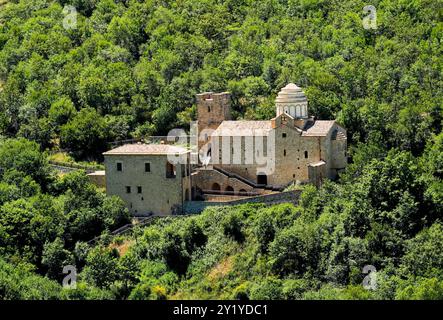 Abbaye de Santangelo, Potenza, Basilicate, Italie Banque D'Images