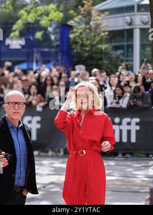 Toronto, Canada. 08 septembre 2024. Cate Blanchett sur le tapis rouge au Festival international du film de Toronto pour son événement spécial « en conversation avec Cate Blanchett » au Royal Alexandra Theatre 8e septembre crédit : Sharon Dobson/Alamy Live News Banque D'Images