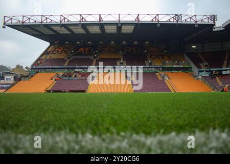 Bradford, Royaume-Uni, 7 septembre 2024, Une vue générale de Valley Parade, pendant Bradford City vs Carlisle United EFL League Two, Valley Parade, Bradford, Royaume-Uni Banque D'Images