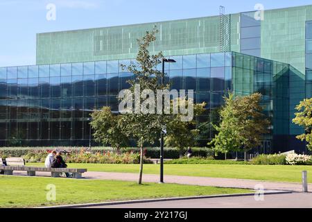 Musiikkitalo, salle de concert et d'événements dans le centre d'Helsinki, Finlande, août 2024 Banque D'Images