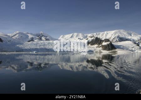 Beau paysage en Antarctique Banque D'Images