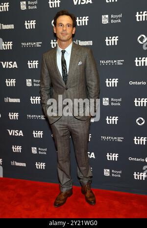 Toronto, Canada. 07 septembre 2024. Scoot McNairy arrive à la première de « Nightbitch » lors du Festival international du film de Toronto 2024 qui se tient au Princess of Wales Theatre le 7 septembre 2024 à Toronto, Canada © JPA/AFF-USA.com crédit : AFF/Alamy Live News Banque D'Images