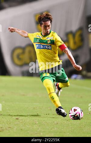 Fukuda Denshi Arena, Chiba, Japon. 7 septembre 2024. Shogo Sasaki (JEF), 7 SEPTEMBRE 2024 - Football/Football : 2024 J2 League match entre JEF United Chiba - Mito HollyHock au Fukuda Denshi Arena, Chiba, Japon. Crédit : Itaru Chiba/AFLO/Alamy Live News Banque D'Images