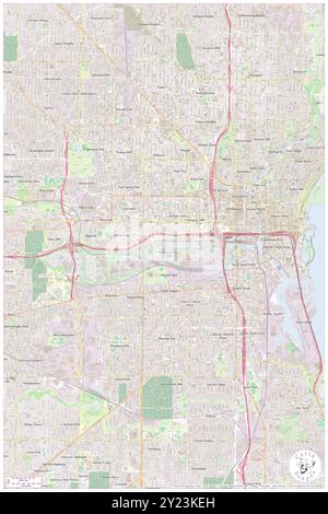 Menomonee River Valley, Comté de Milwaukee, US, États-Unis, Wisconsin, n 43 1' 58'', S 87 56' 28'', carte, Cartascapes carte publiée en 2024. Explorez Cartascapes, une carte qui révèle la diversité des paysages, des cultures et des écosystèmes de la Terre. Voyage à travers le temps et l'espace, découvrir l'interconnexion du passé, du présent et de l'avenir de notre planète. Banque D'Images