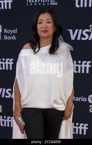 Toronto, Canada. 08 septembre 2024. Anita Lee assiste aux TIFF Tribute Awards 2024 qui se tiennent au Fairmont Royal York à Toronto, Ontario, Canada. Crédit : SOPA images Limited/Alamy Live News Banque D'Images
