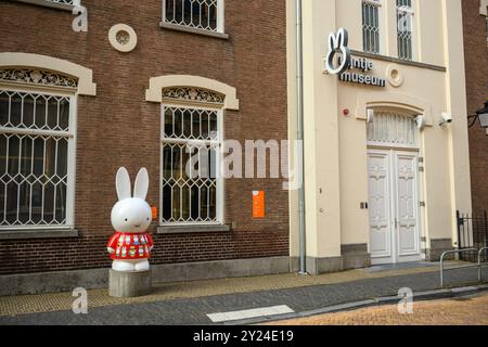 L'entrée principale du Musée Nintje, Utrecht, pays-Bas Banque D'Images