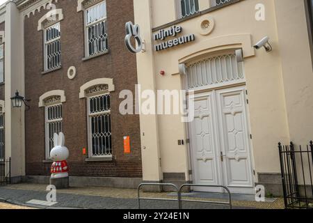 L'entrée principale du Musée Nintje, Utrecht, pays-Bas Banque D'Images