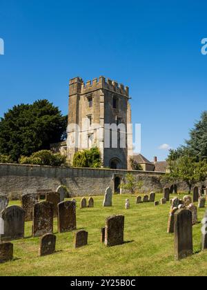 Tour des papes, Harcourt Manor, Stanton Harcourt, Oxfordshire, Angleterre, UK, GB. Banque D'Images