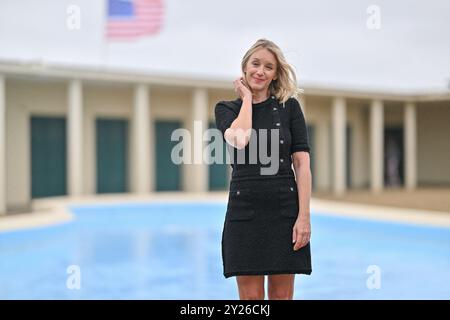 Deauville, France. 08 septembre 2024. Ludivine Sagnier présente au jury Photocall lors du 50e Festival du film américain à Deauville, France, le 9 septembre 2024. Photo de Julien Reynaud/APS-médias/ABACAPRESS. COM Credit : Abaca Press/Alamy Live News Banque D'Images