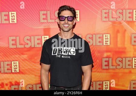 New York, États-Unis. NY. 08 septembre 2024. Nick Adams en présence pour le 7e festival annuel Elsie Fest, The Rooftop at Pier 17, New York, NY, 8 septembre 2024. Crédit : Manoli Figetakis/Everett Collection/Alamy Live News Banque D'Images